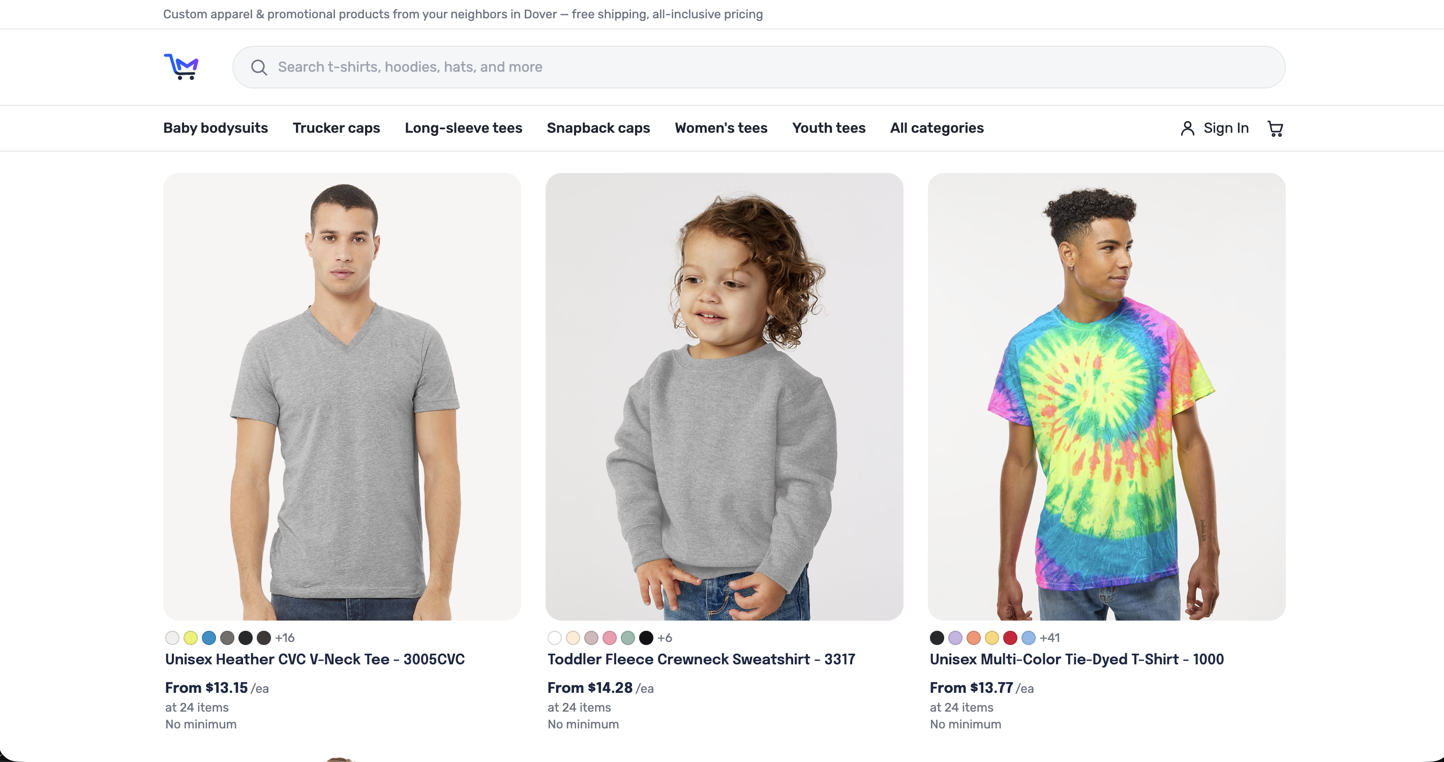 Your own store. Live before lunch.